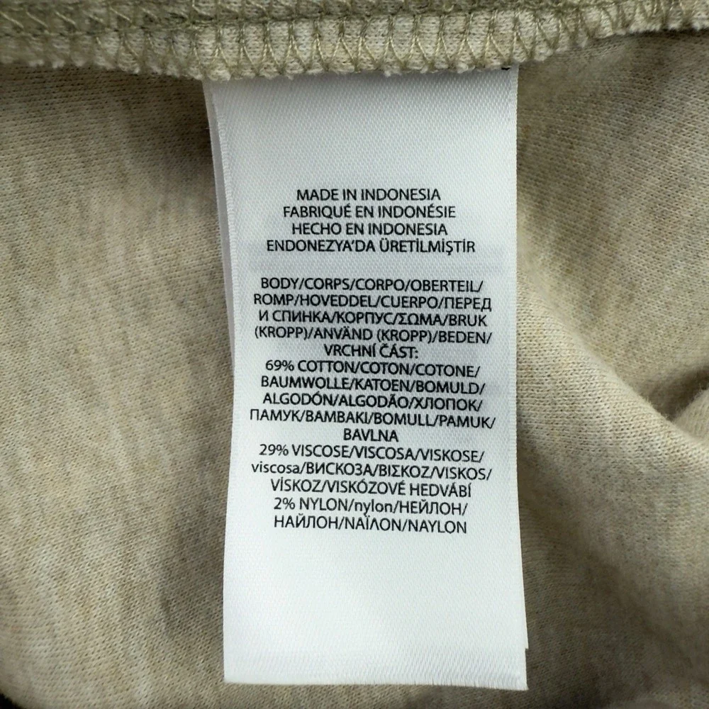 Polo Ralph Lauren ¼ Zip Pullover Sweater Cotton Blend Heather Light Brown 3XB NW
